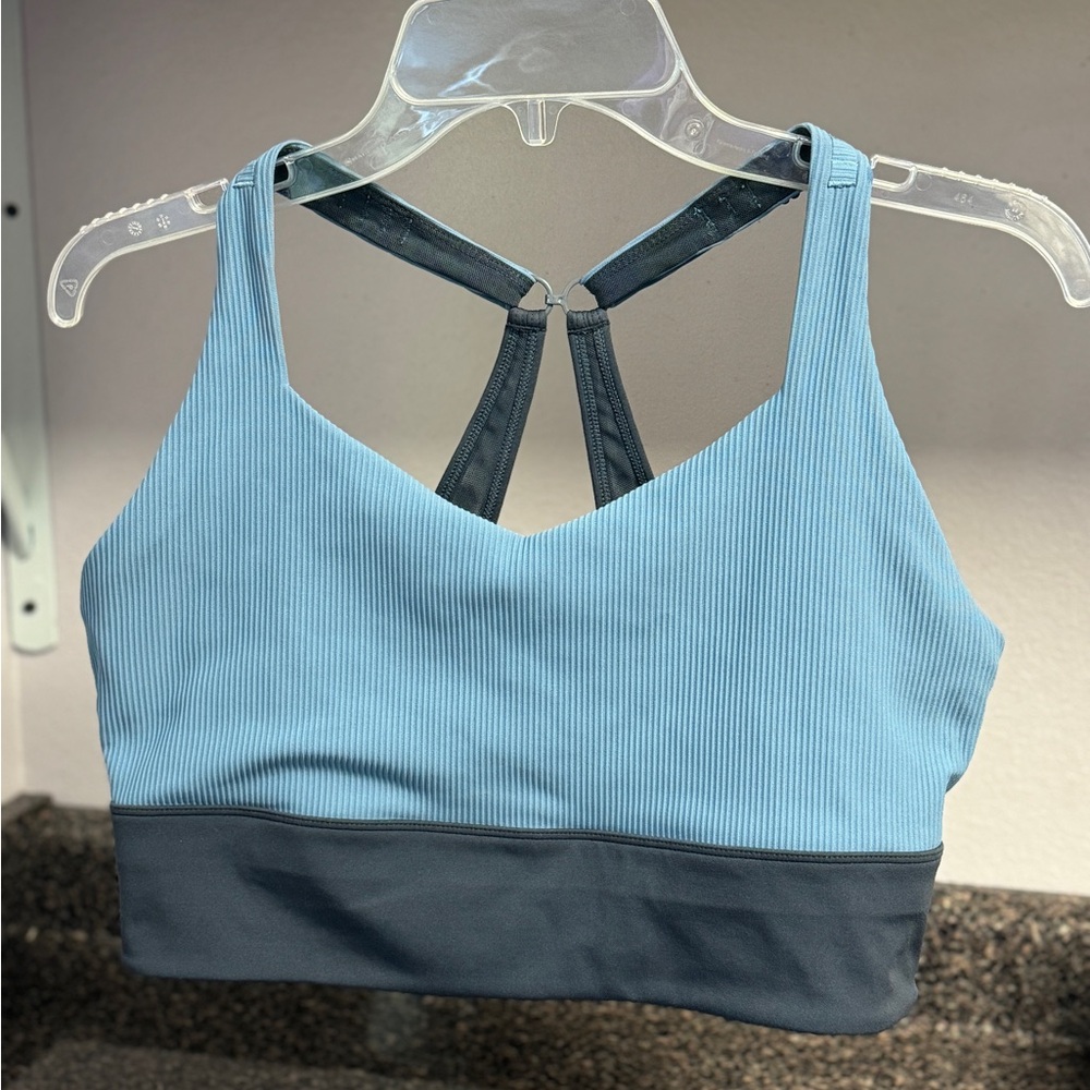 Zyia Ribbed Sports Bra Size L